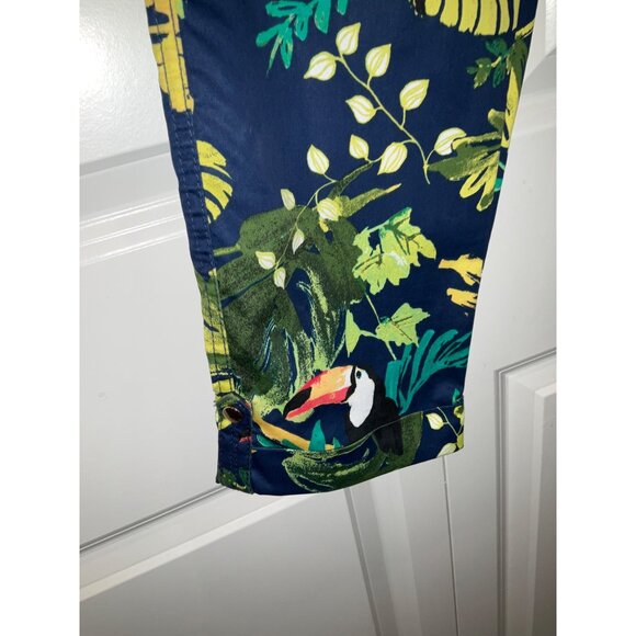 Chico’s Toucan Rain Forest Ankle Pants size 00 - Picture 4 of 8